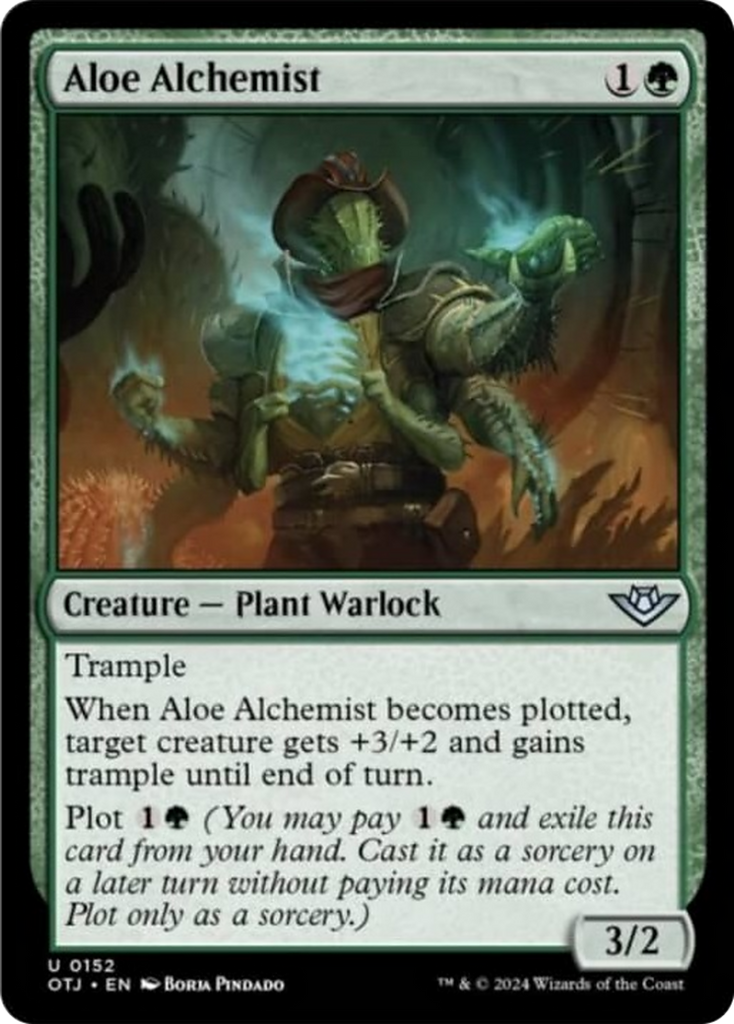 Aloe Alchemist OTJ 152