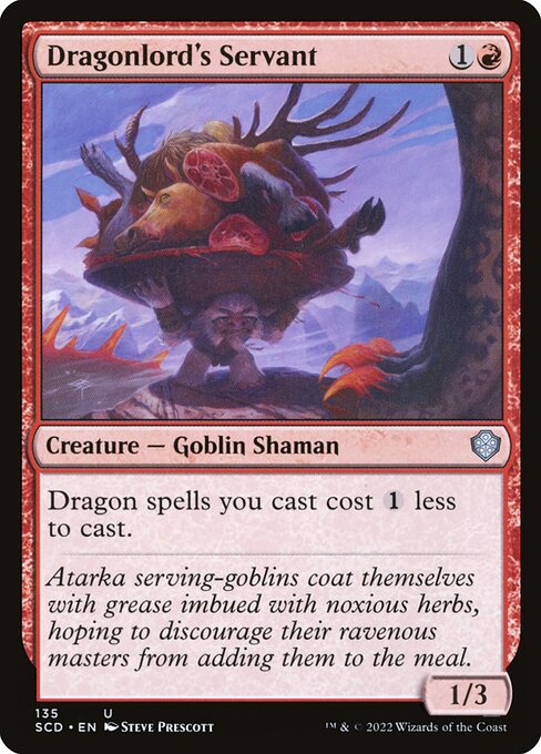 Dragonlord's Servant - Starter Commander Decks #135
