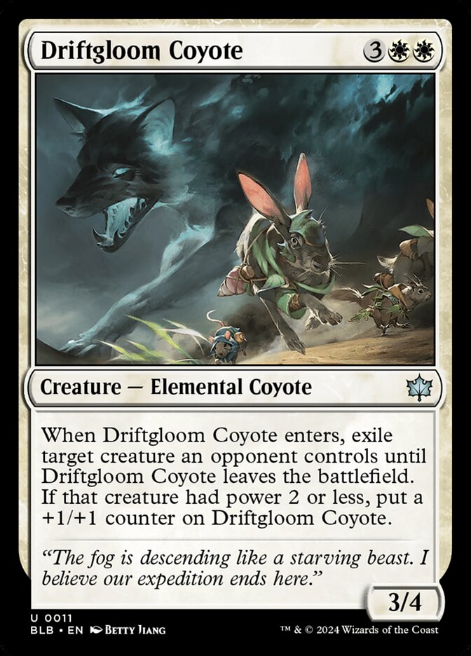 Driftgloom Coyote - Bloomburrow #11