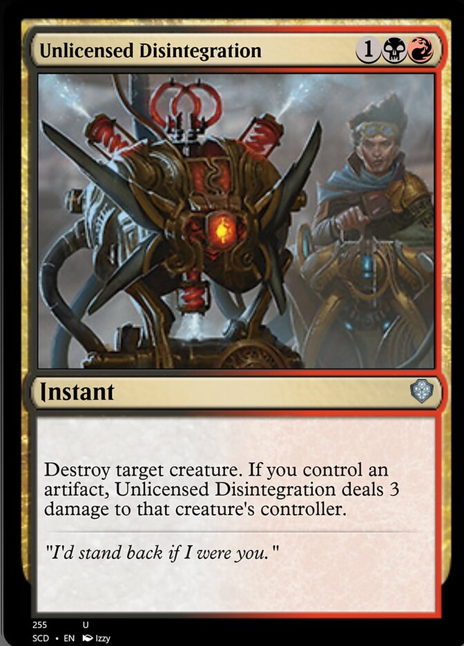 Unlicensed Disintegration - SCD #255
