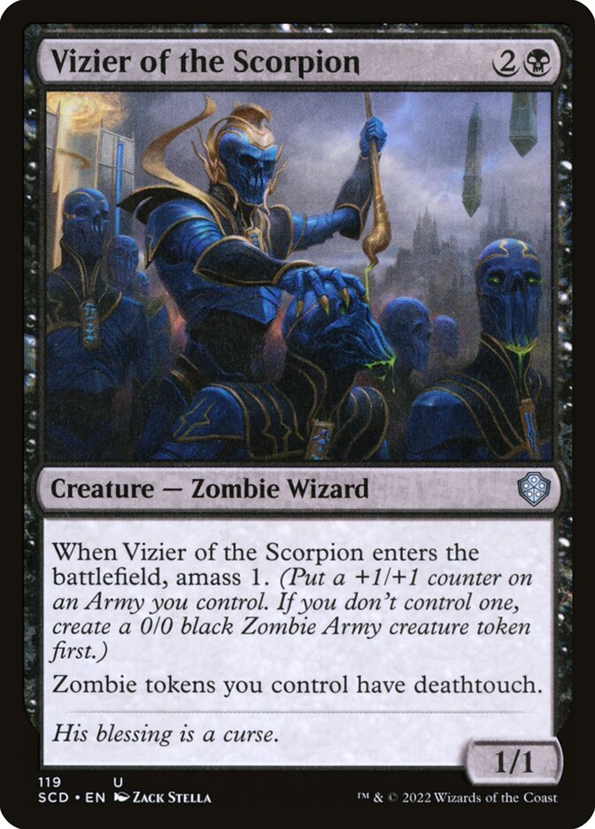 Vizier of the Scorpion - (SCD) #119