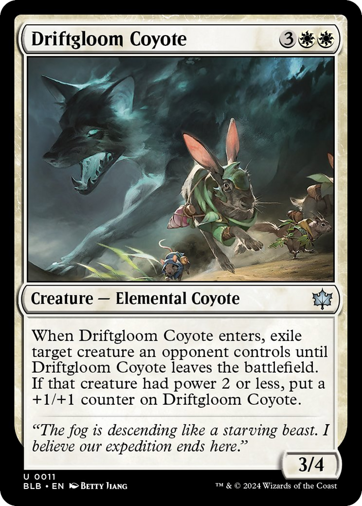 Driftgloom Coyote - Bloomburrow #11