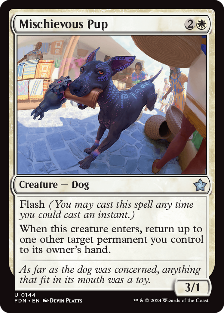 Mischievous Pup - Foundations #144