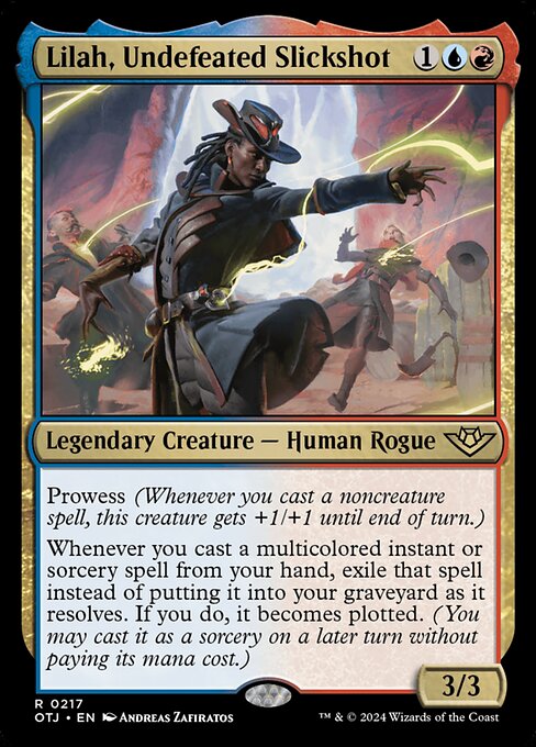 Lilah, Undefeated Slickshot (OTJ) #217