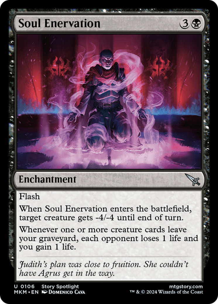 Soul Enervation - Murders at Karlov Manor #106