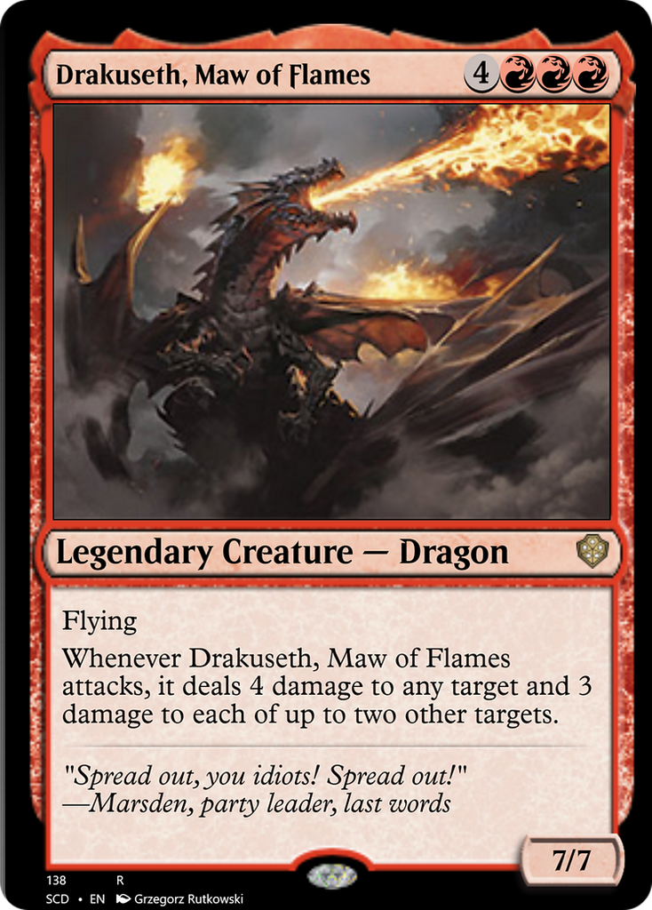 Drakuseth, Maw of Flames - SCD #138