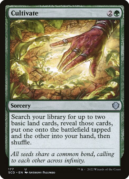 Cultivate - Starter Commander Decks #177