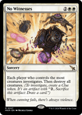 No Witnesses - Murders at Karlov Manor MTG card