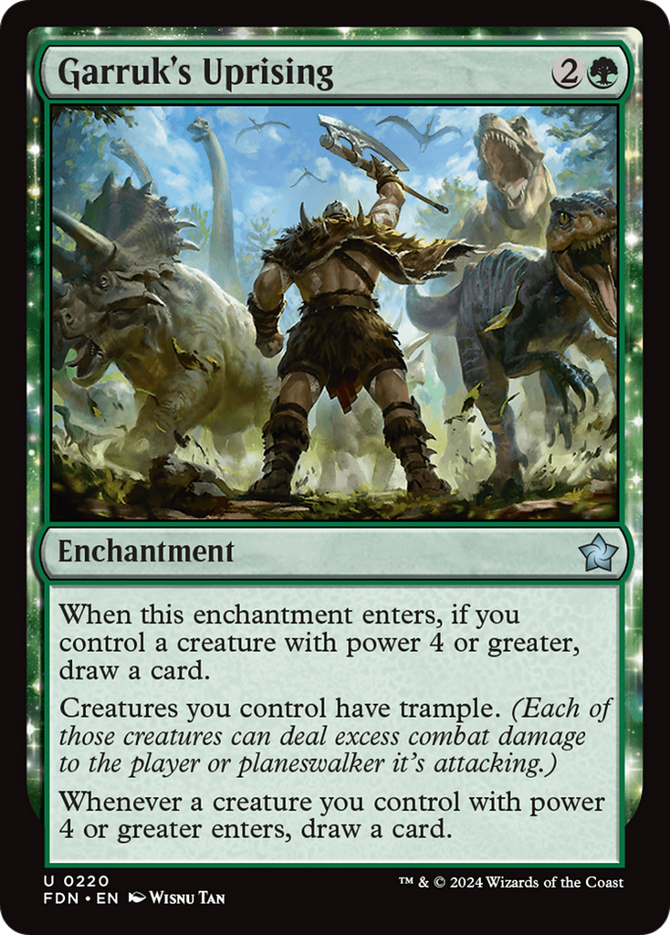 Garruk's Uprising - Foundations #220