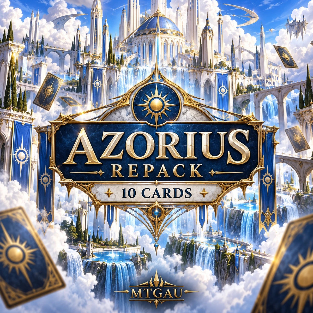 Azorius (White-Blue) Repack - 10 Cards