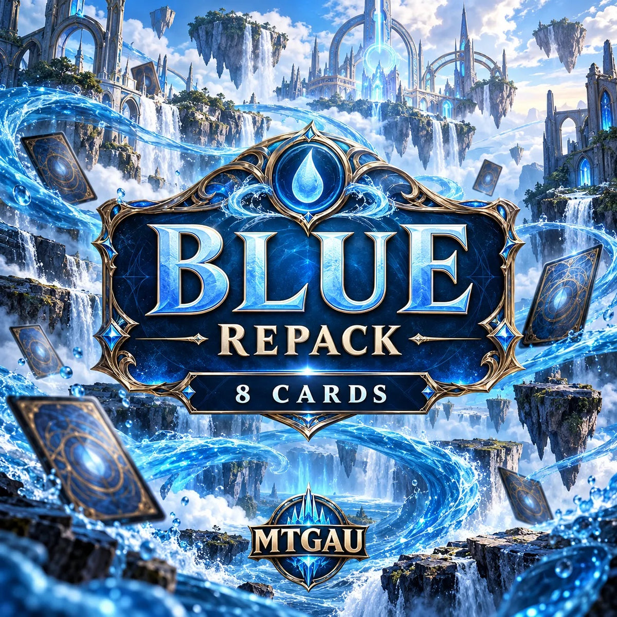 Blue Repack - 8 Cards
