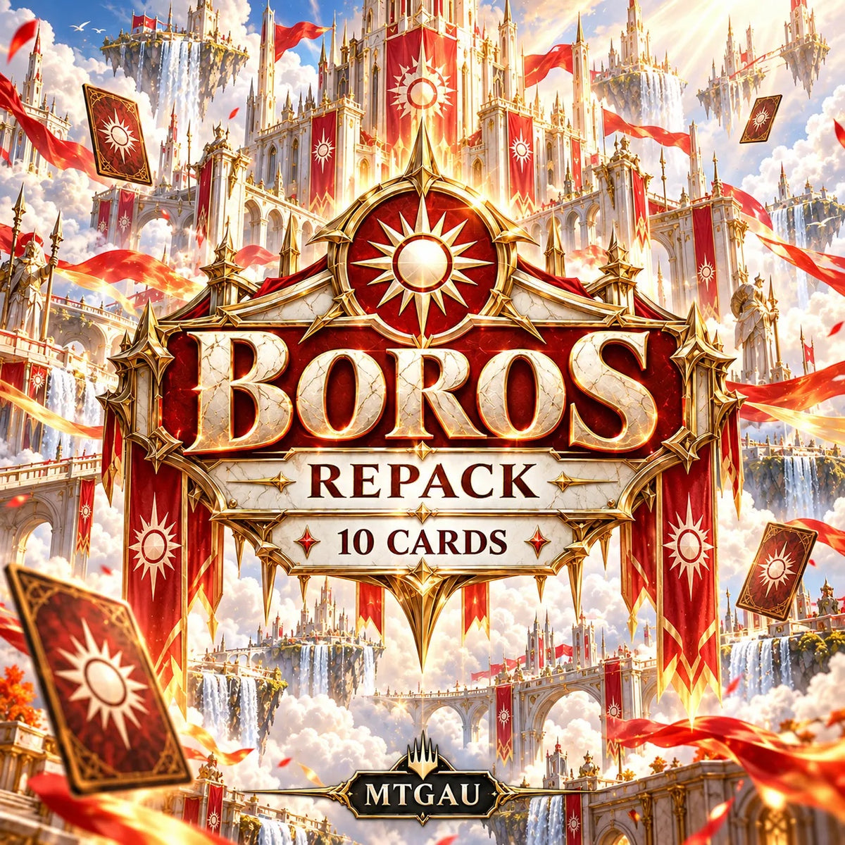 Boros (Red-White) Repack - 10 Cards