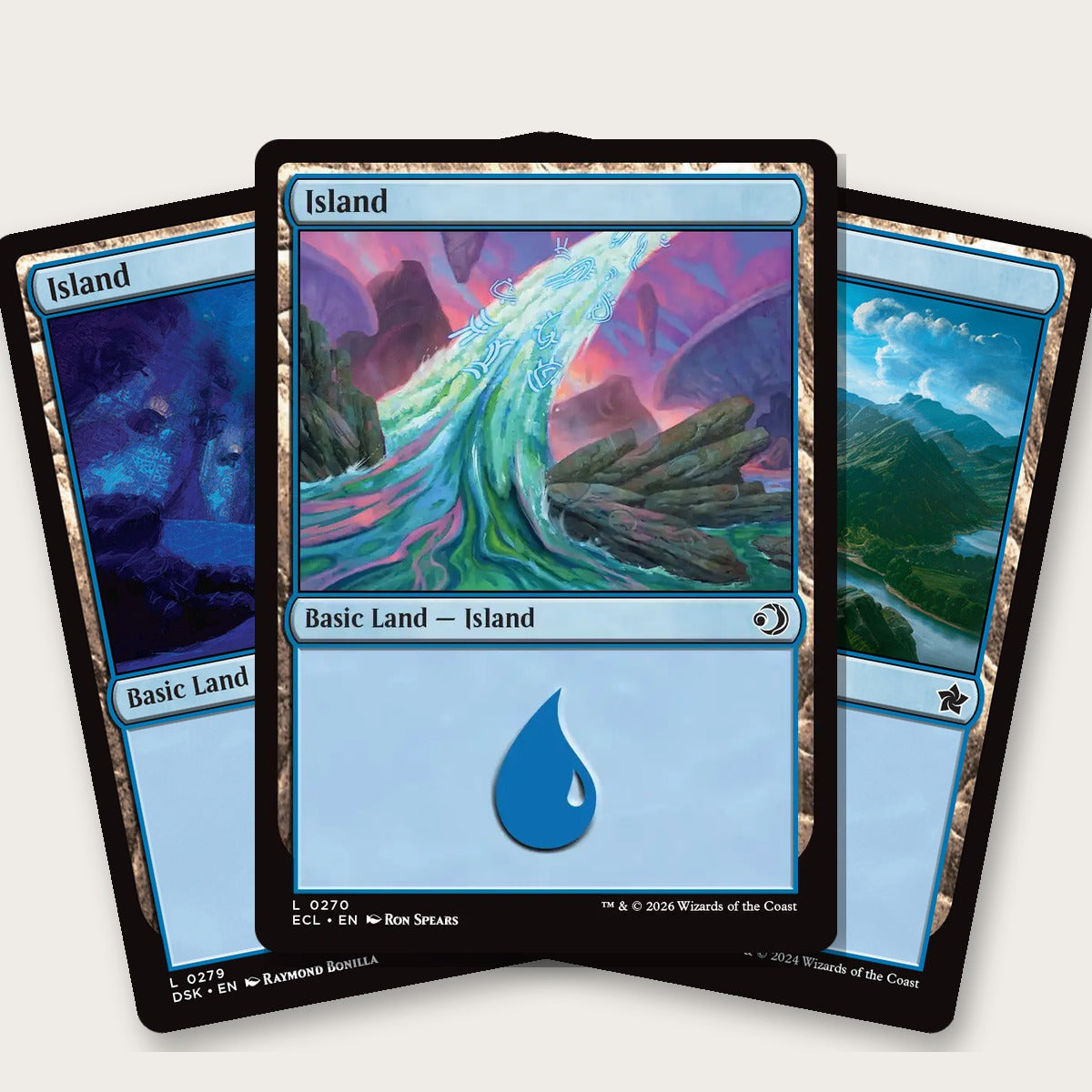 Island x15 - Basic Land Bundle