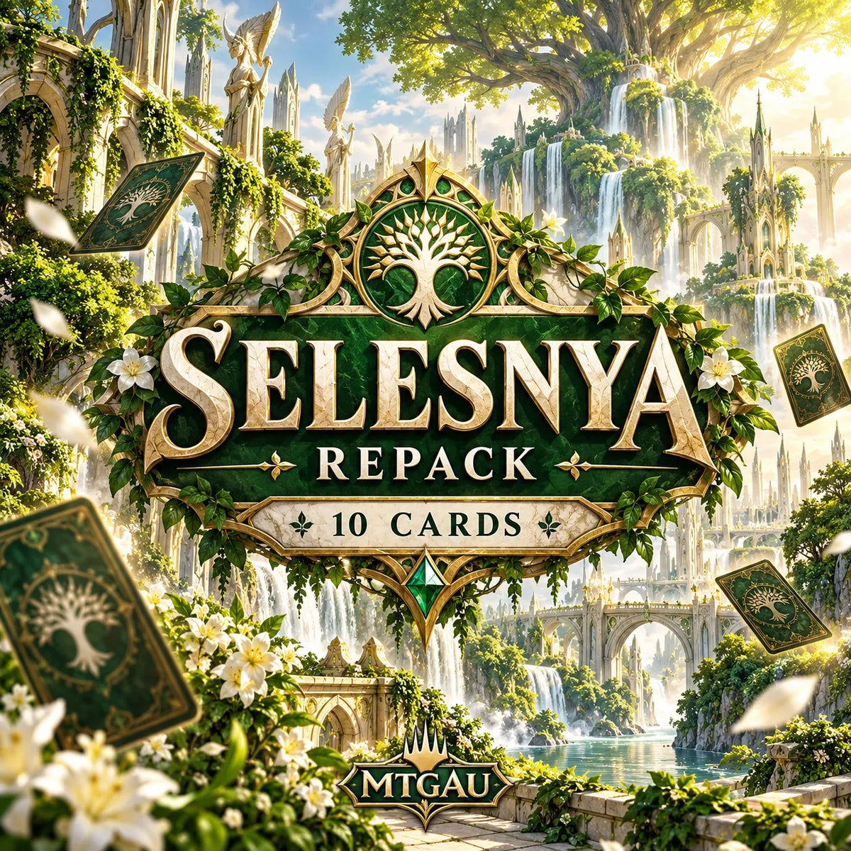 Selesnya (Green-White) Repack - 10 Cards